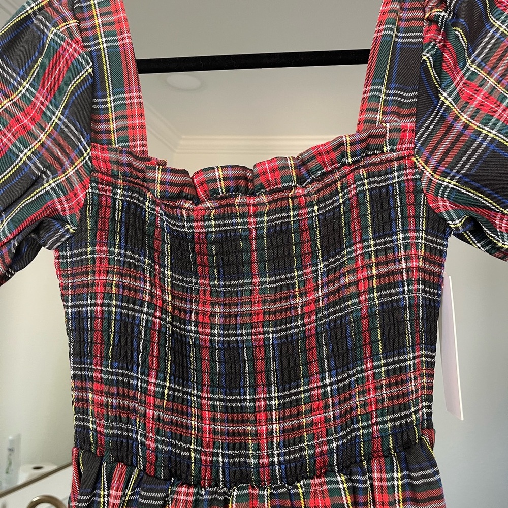 Red Dress Aura holiday plaid dress NWT - Picture 5 of 5